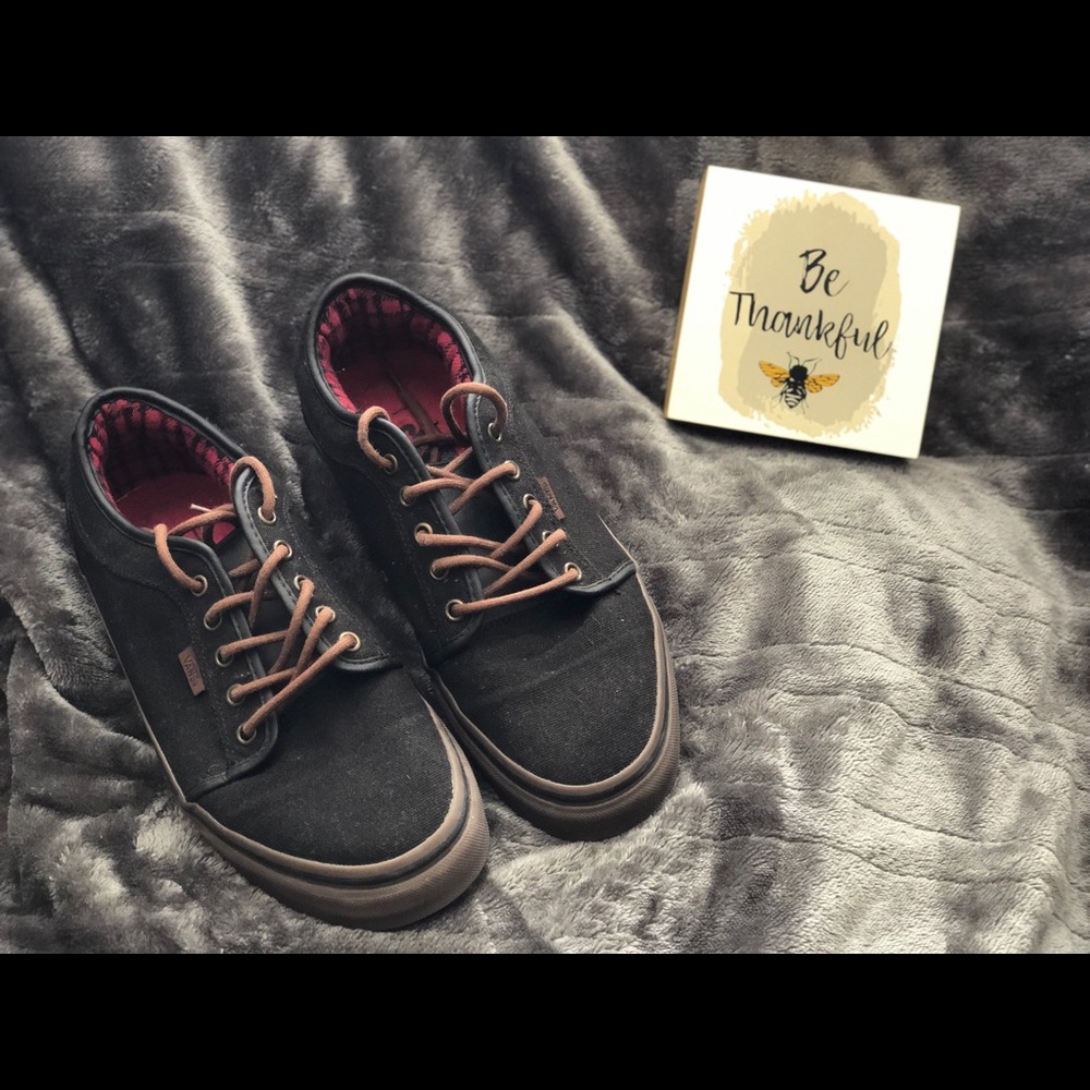 Black and Brown Vans
